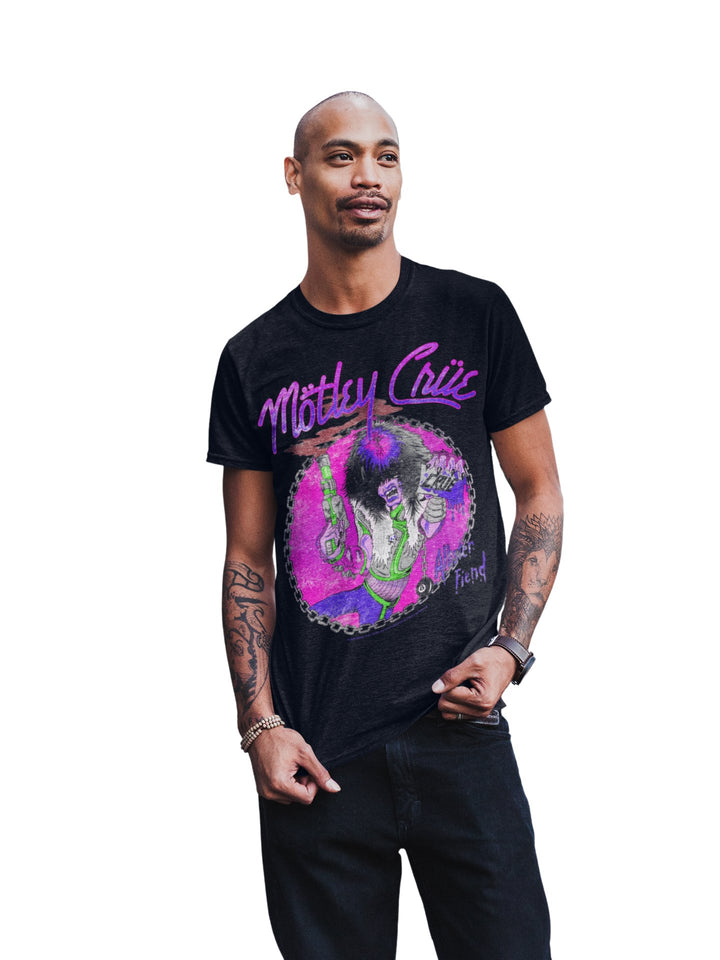 Motley Crue Purple Allister T-Shirt - HYPER iCONiC.