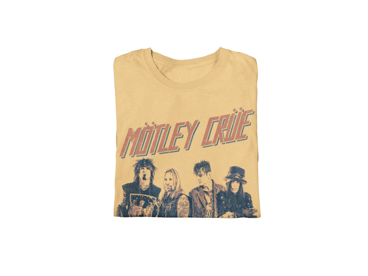 Motley Crue - Retro Boomin Jumbo Print T-Shirt - HYPER iCONiC.