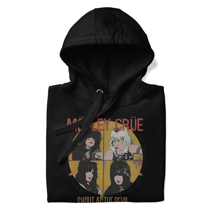 Motley Crue Shout 83/84 Tour Classic Hoodie - HYPER iCONiC.