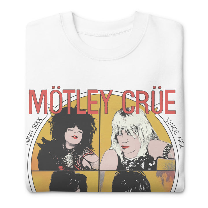 Motley Crue Shout 83/84 Tour Jumbo Print Sweatshirt - HYPER iCONiC.