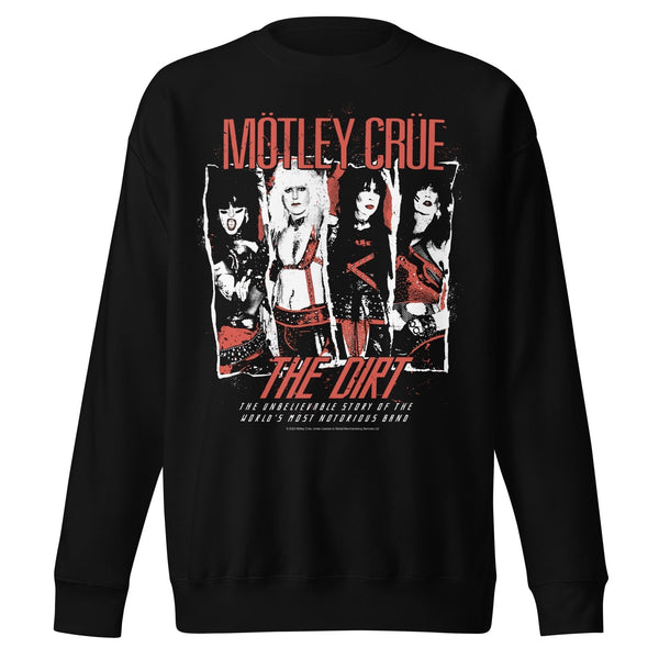 Motley Crue The Dirt Jumbo Print Sweatshirt - HYPER iCONiC.