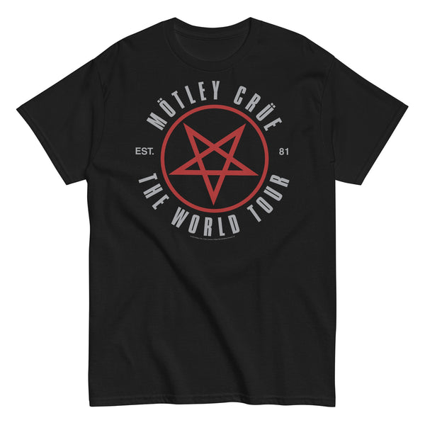Motley Crue - The World Tour T-Shirt - HYPER iCONiC.