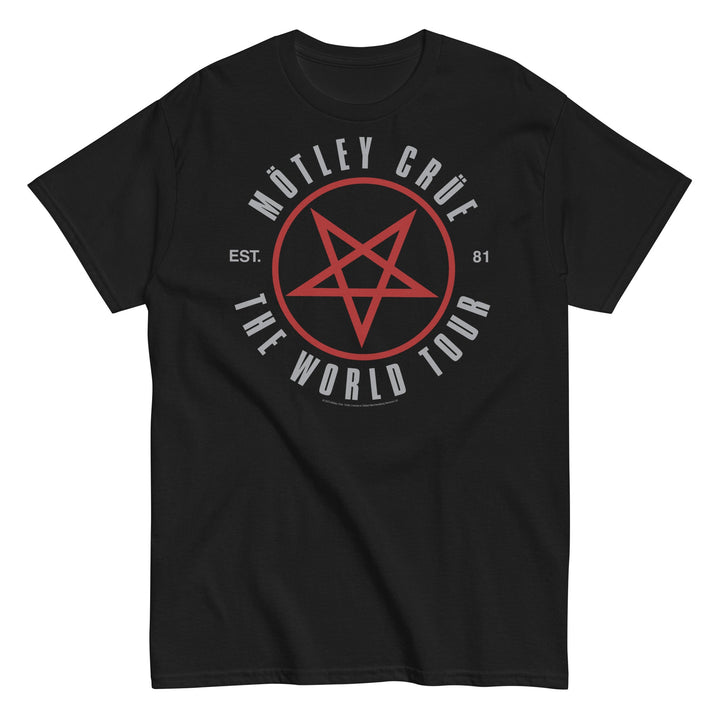 Motley Crue - The World Tour T-Shirt - HYPER iCONiC.