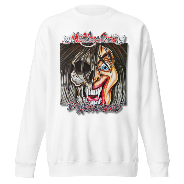 Motley Crue - Vintage Dr. Feelgood Jumbo Print Sweatshirt - HYPER iCONiC.