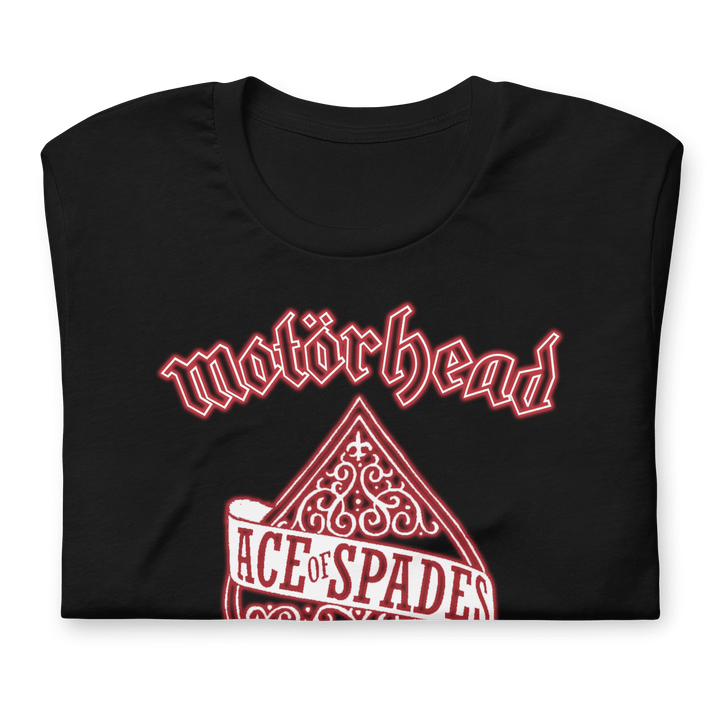 Motorhead - Red Ace T-Shirt - HYPER iCONiC.