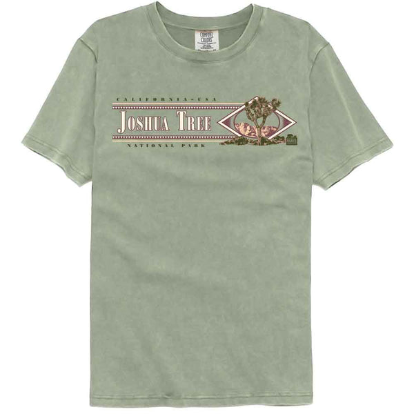 National Parks - Joshua Tree Retro Comfort Color T-Shirt - HYPER iCONiC.