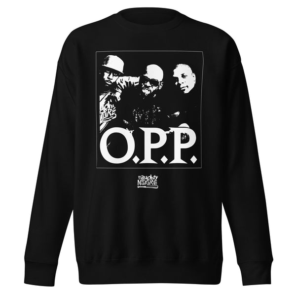 Naughty by Nature O.P.P. Jumbo Print Sweatshirt - HYPER iCONiC.