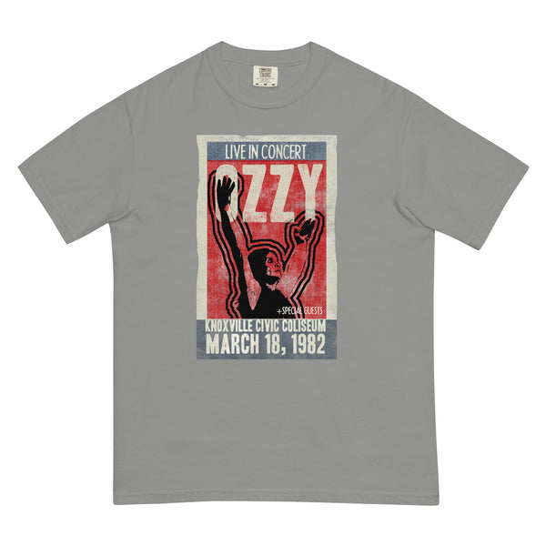 Ozzy Osbourne 1982 Knoxville Mineral Wash T-Shirt - HYPER iCONiC.