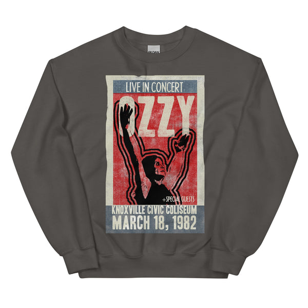 Ozzy Osbourne 1982 Knoxville Sweatshirt - HYPER iCONiC.