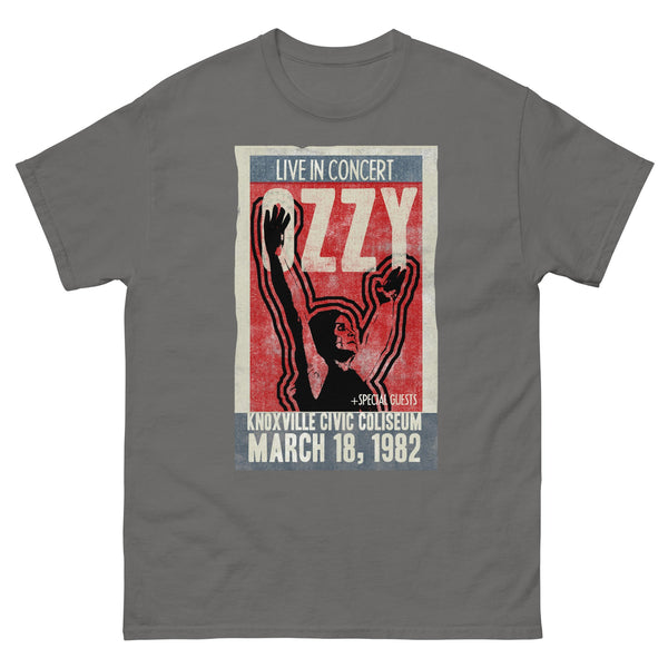 Ozzy Osbourne 1982 Knoxville T-Shirt - HYPER iCONiC.
