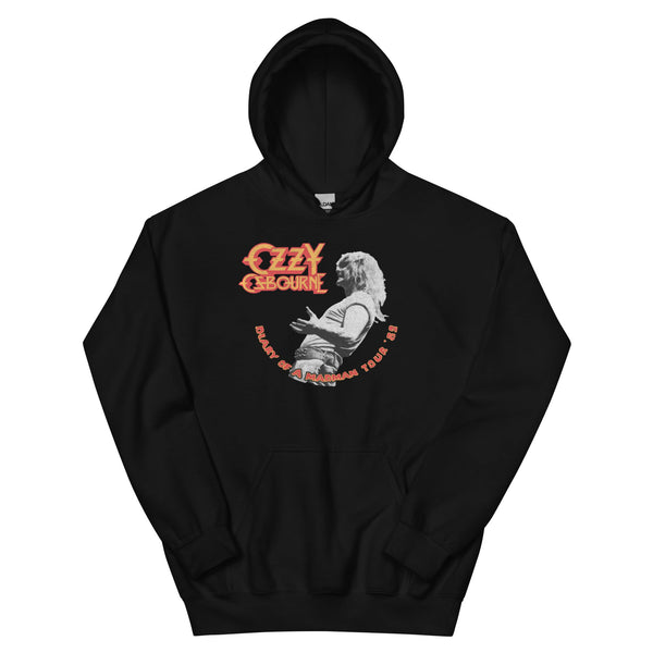 Ozzy Osbourne 82 Diary Tour Hoodie - HYPER iCONiC.