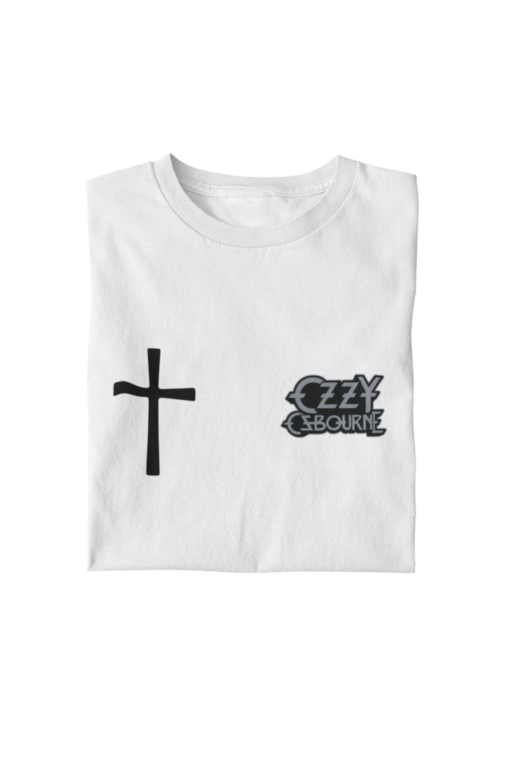 Ozzy Osbourne - Cross Logo T-Shirt - HYPER iCONiC.