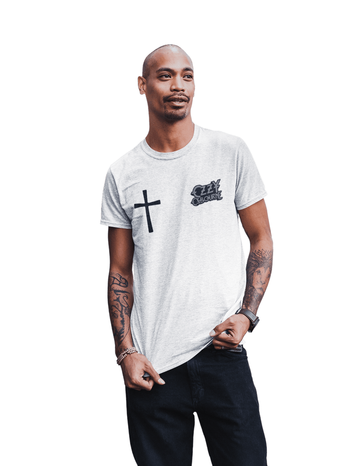 Ozzy Osbourne - Cross Logo T-Shirt - HYPER iCONiC.