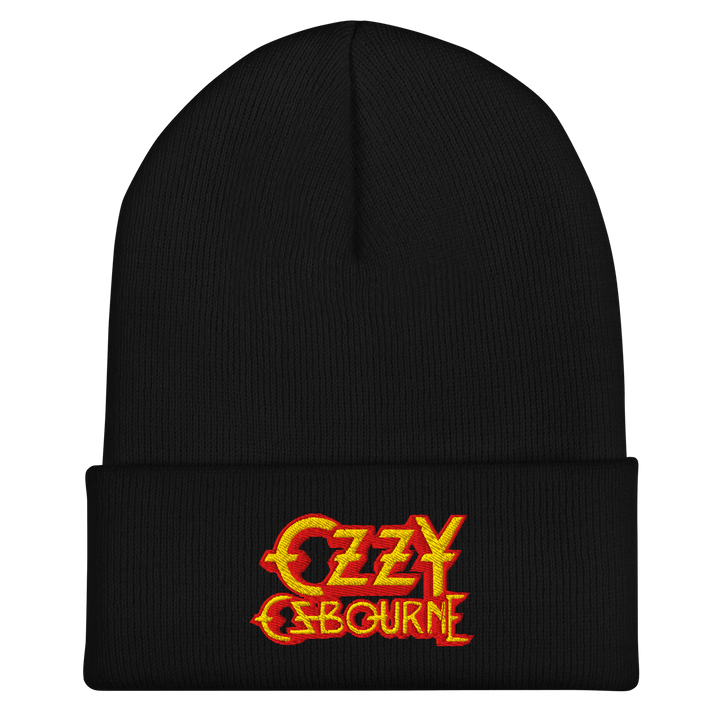 Ozzy Osbourne Embroidered Beanie - HYPER iCONiC.