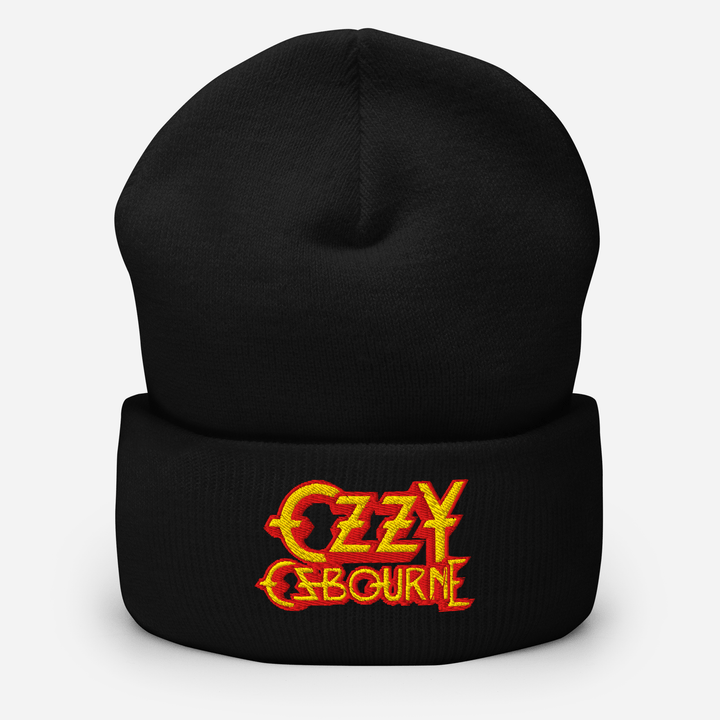 Ozzy Osbourne Embroidered Beanie - HYPER iCONiC.