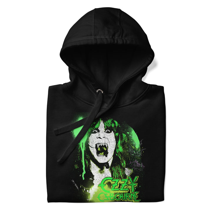 Ozzy Osbourne Green Screaming Classic Hoodie - HYPER iCONiC.