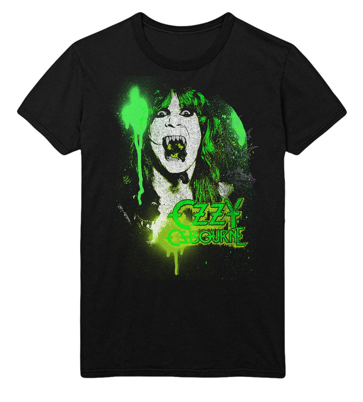 Ozzy Osbourne Green Screaming T-Shirt - HYPER iCONiC.