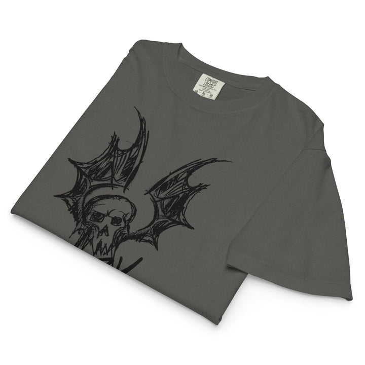 Ozzy Osbourne Hand Sketched Mineral Wash Womens Crop Top - HYPER iCONiC.