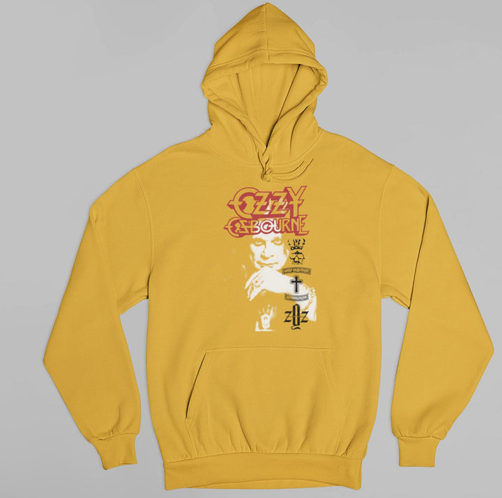 Ozzy Osbourne Holy Trinity Classic Hoodie - HYPER iCONiC.