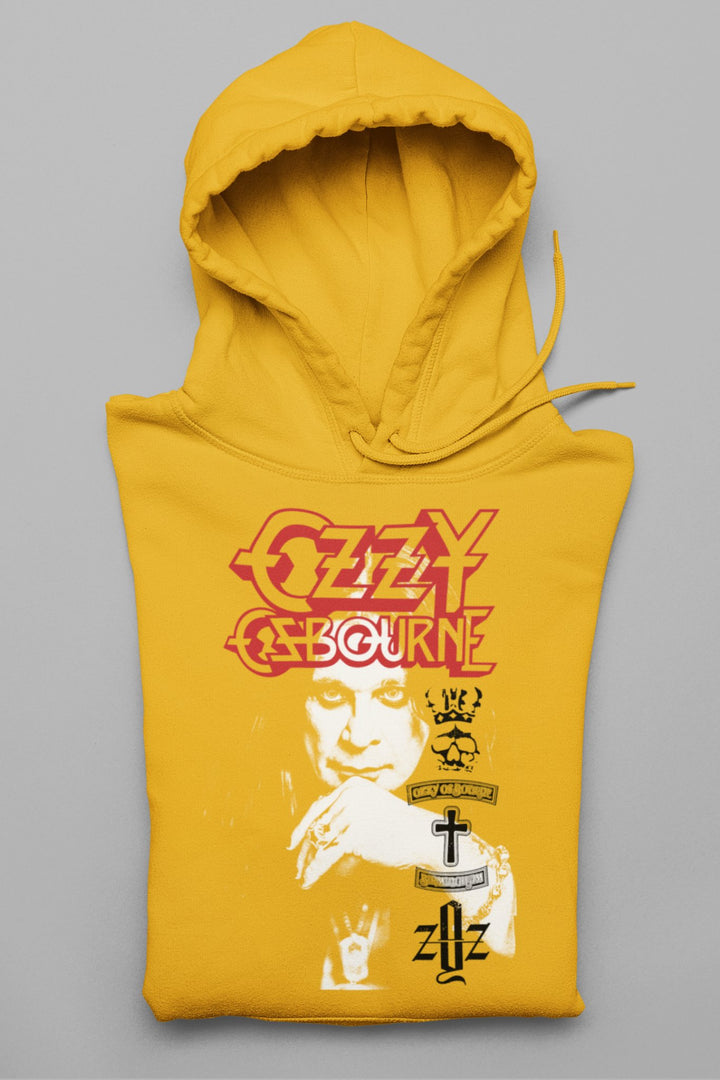 Ozzy Osbourne Holy Trinity Classic Hoodie - HYPER iCONiC.