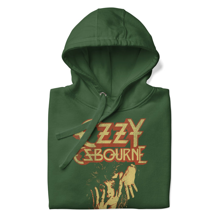 Ozzy Osbourne - Late 80s Vintage Ozzy Classic Hoodie - HYPER iCONiC.