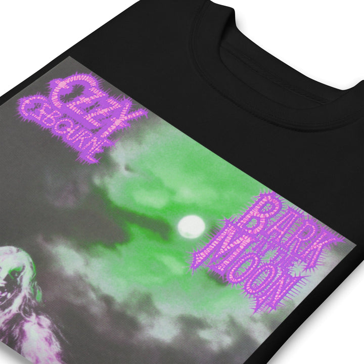 Ozzy Osbourne Neon Bark Jumbo Print Sweatshirt - HYPER iCONiC.