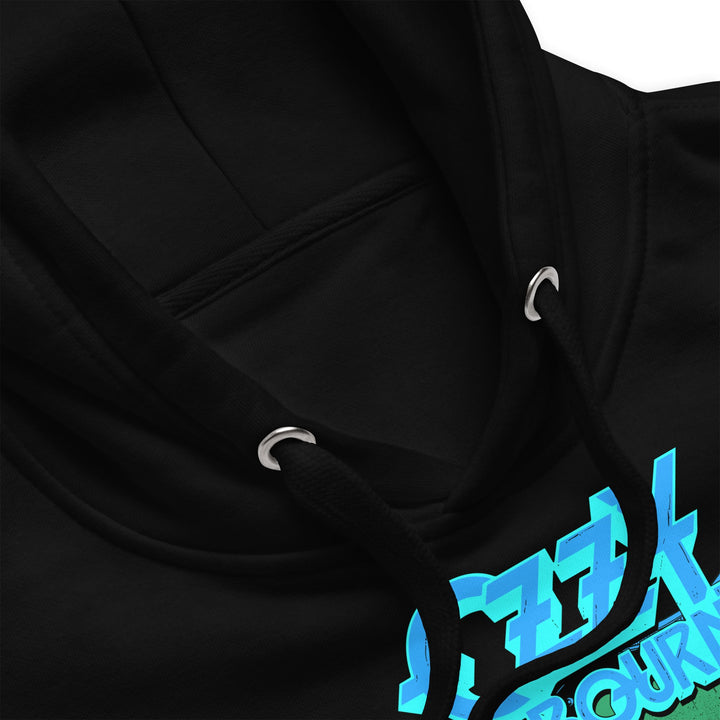 Ozzy Osbourne Neon Blue Bat Classic Hoodie - HYPER iCONiC.