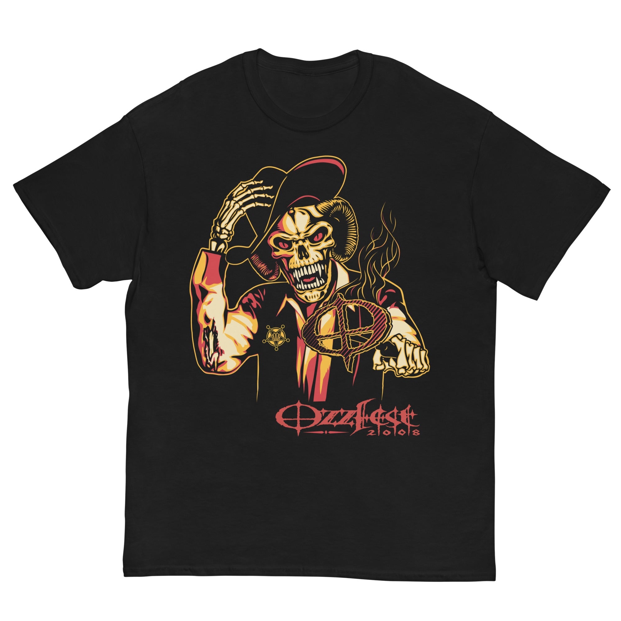 OZZY OSBOURNE Tシャツ Ozzy Osbourne - Ozzfest 2008 T-Shirt – HYPER iCONiC.