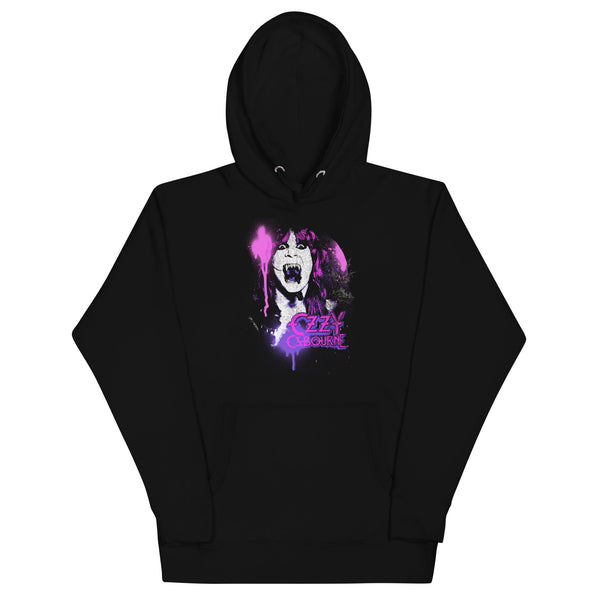 Ozzy Osbourne Purple Screaming Classic Hoodie - HYPER iCONiC.