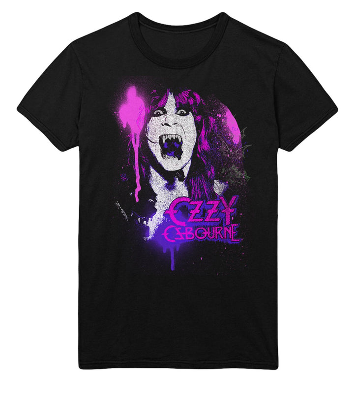 Ozzy Osbourne Purple Screaming T-Shirt - HYPER iCONiC.