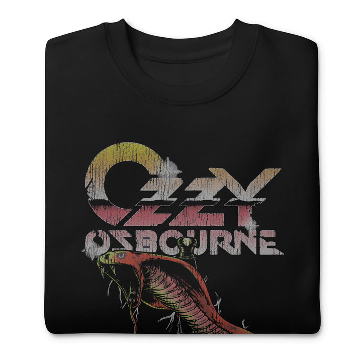 Ozzy Osbourne Snake Bite Jumbo Print Sweatshirt - HYPER iCONiC.