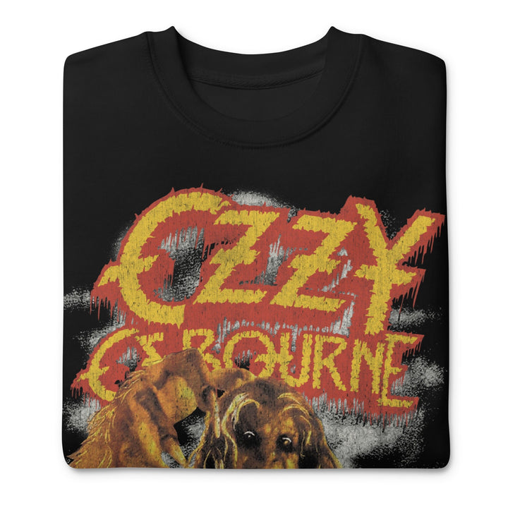 Ozzy Osbourne Vintage Werewolf Jumbo Print Sweatshirt - HYPER iCONiC.