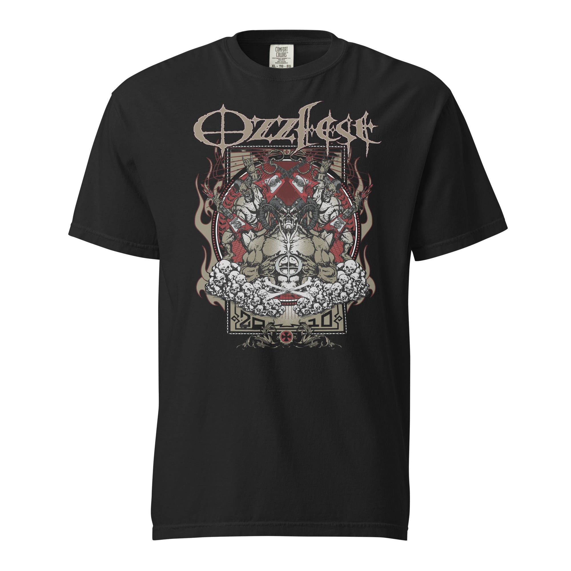 Ozzy Osbourne - Vintage 2010 Ozzfest Mineral Wash T-Shirt – HYPER