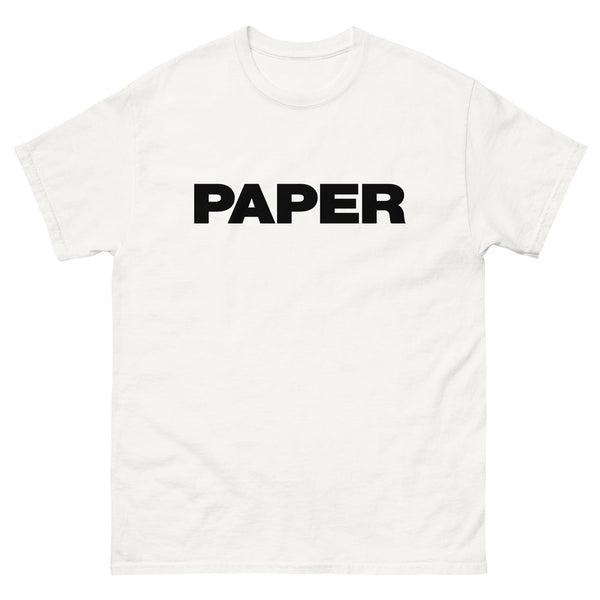 Paper Magazine - Classic Logo Unisex T-Shirt - HYPER iCONiC.