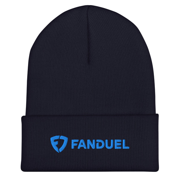 Postal - Fanduel Navy Cuffed Beanie - HYPER iCONiC.