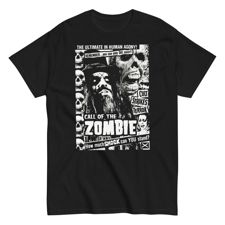 Rob Zombie - Black and White T-Shirt - HYPER iCONiC.