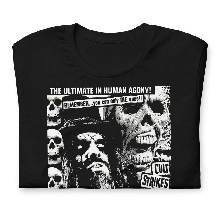 Rob Zombie - Black and White T-Shirt - HYPER iCONiC.