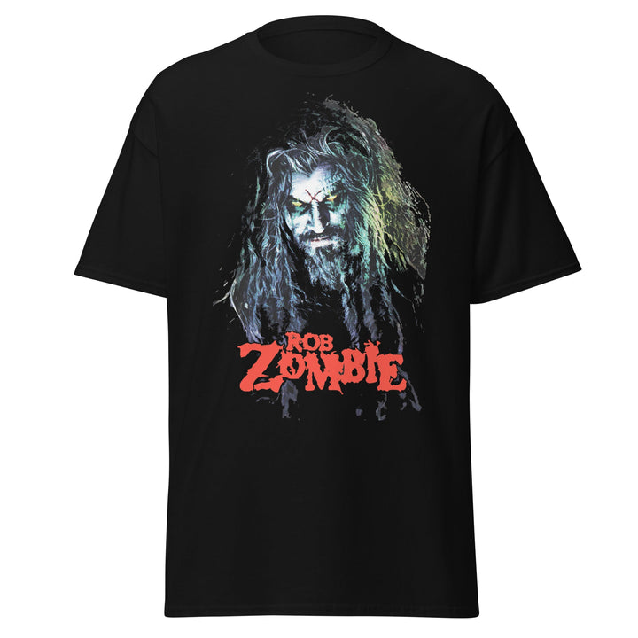 Rob Zombie - Classic Logo Jumbo Print T - Shirt - HYPER iCONiC.