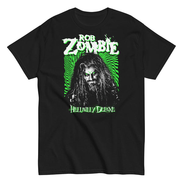 Rob Zombie - Hellbilly Green T-Shirt - HYPER iCONiC.