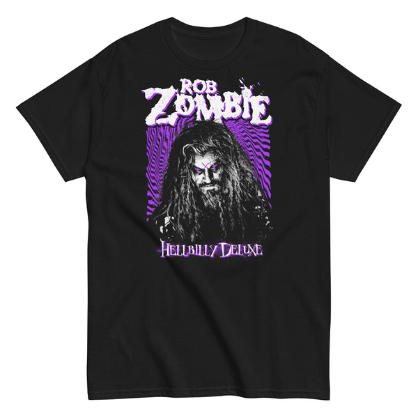 Rob Zombie - Hellbilly Purple T-Shirt - HYPER iCONiC.