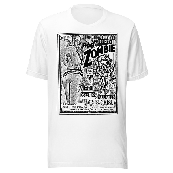 Rob Zombie Live at the CBGB T-Shirt - HYPER iCONiC.