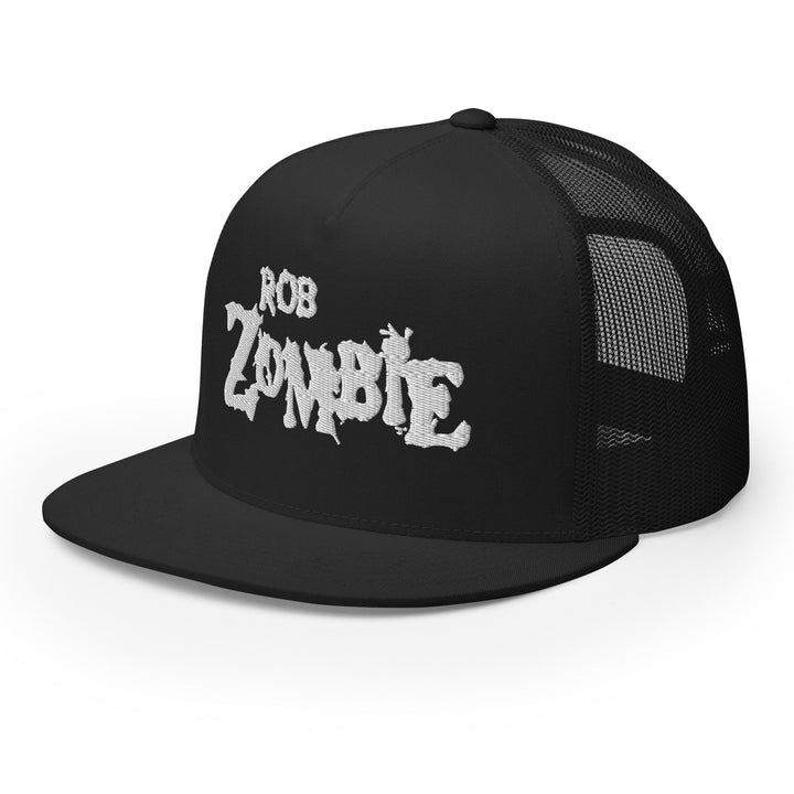 Rob Zombie - Logo Flat Brim Trucker Hat - HYPER iCONiC.