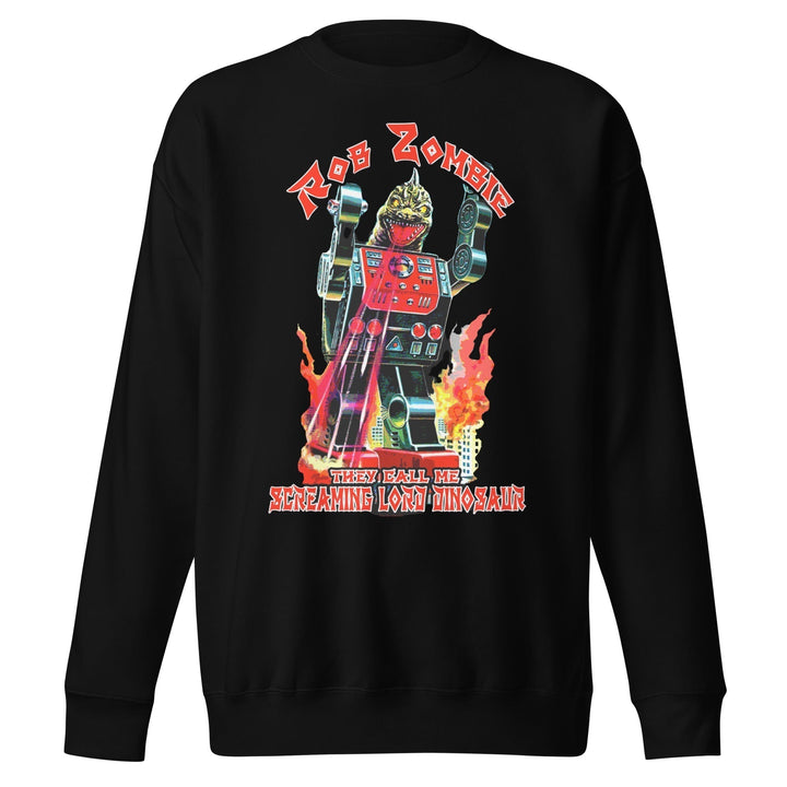 Rob Zombie Lord Dinosaur Jumbo Print Sweatshirt - HYPER iCONiC.