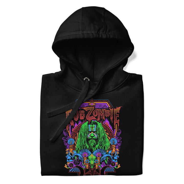 Rob Zombie Psychedelic Classic Hoodie - HYPER iCONiC.