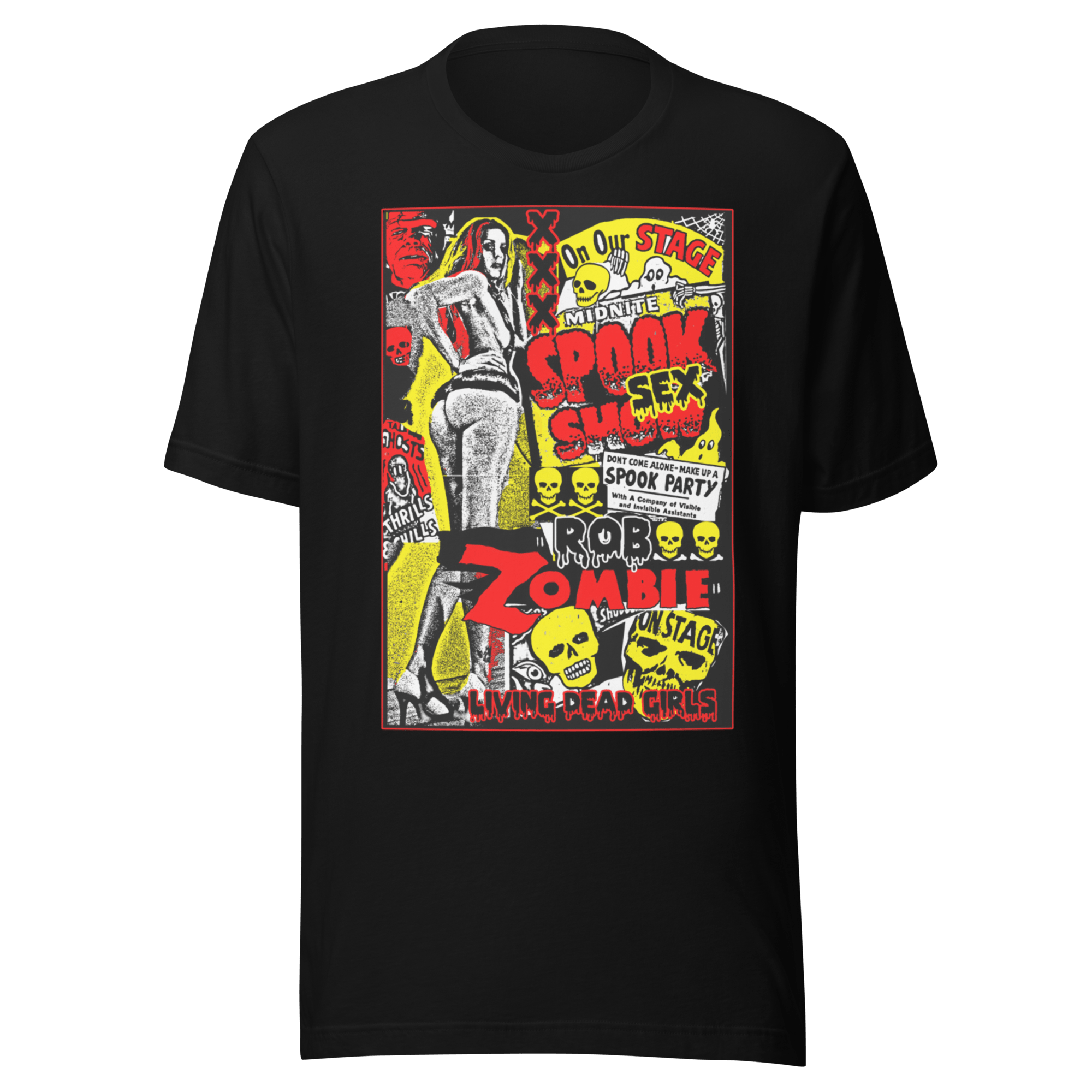 Rob Zombie Spook Shop Jumbo Print T-Shirt – HYPER iCONiC.