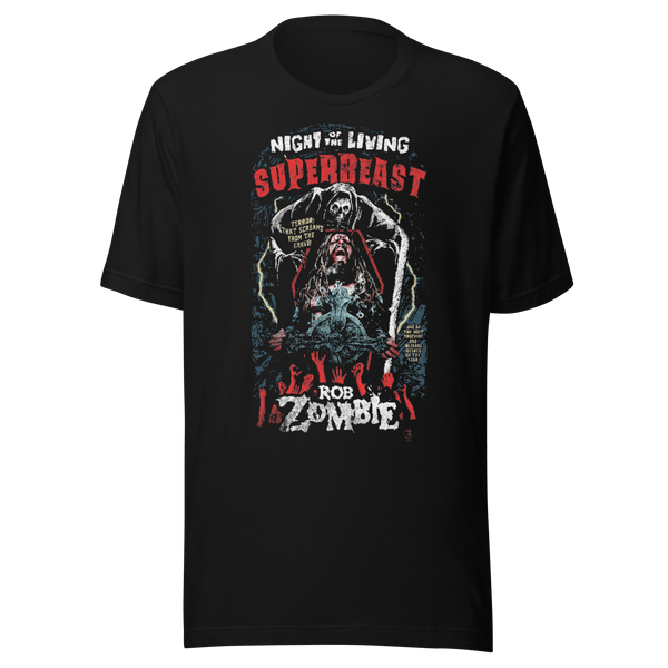 Rob Zombie Superbeast T-Shirt - HYPER iCONiC.