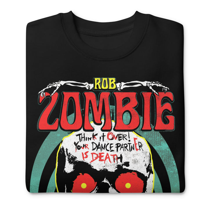 Rob Zombie Think it Over Jumbo Print Sweatshirt - HYPER iCONiC.