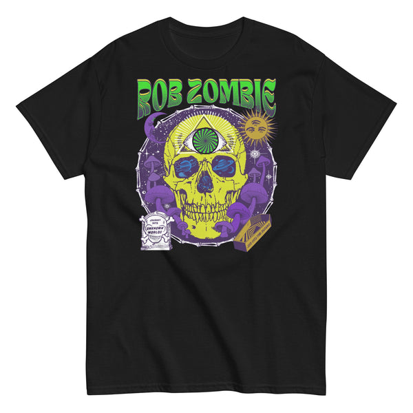 Rob Zombie - Yellow Skull T-Shirt - HYPER iCONiC.