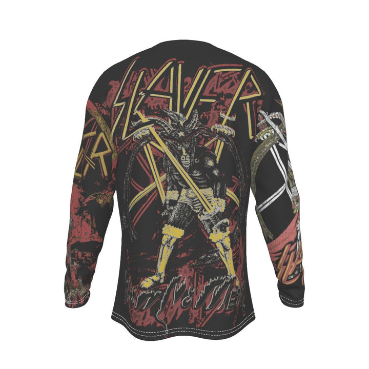 Slayer All - Over Print Long Sleeve T - Shirt - HYPER iCONiC.