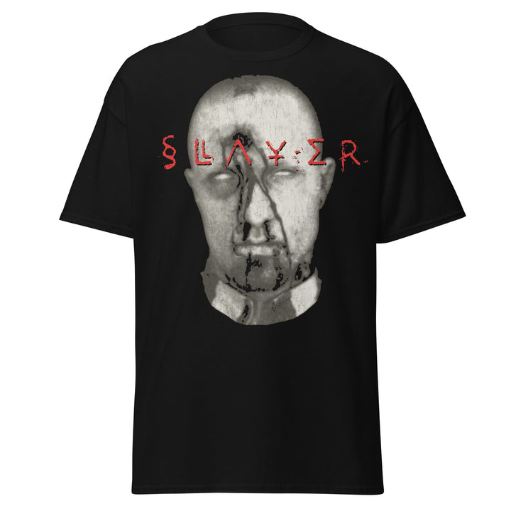 Slayer Blank Eyes Jumbo Print T - shirt - HYPER iCONiC.